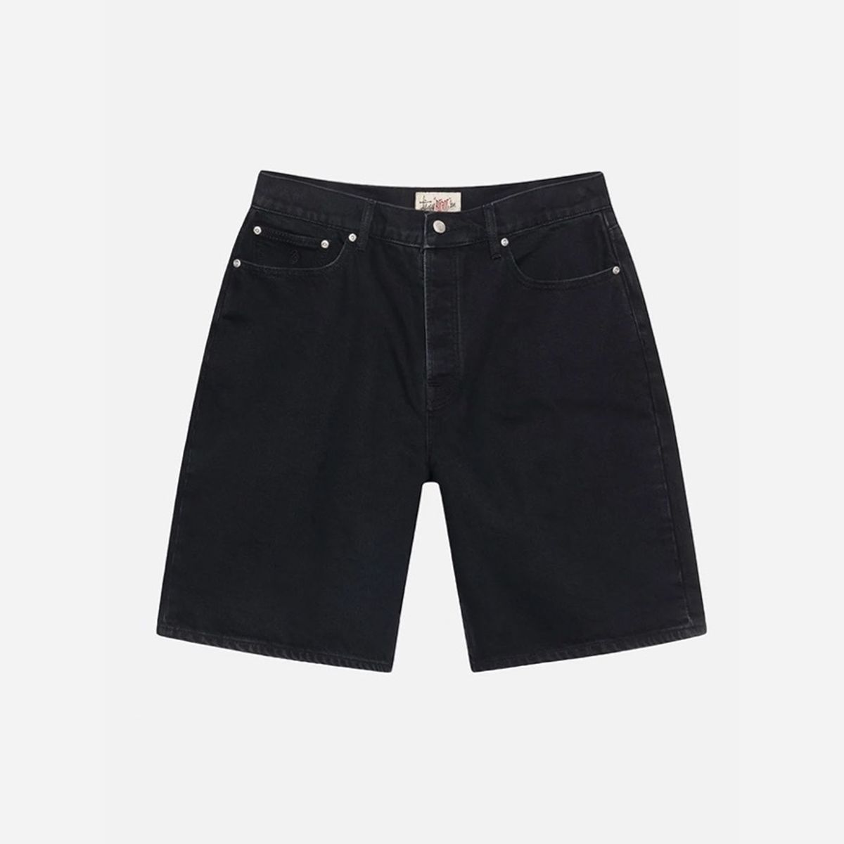 Black Big Ol Jean Shorts by Stussy | Lemonade fashion by