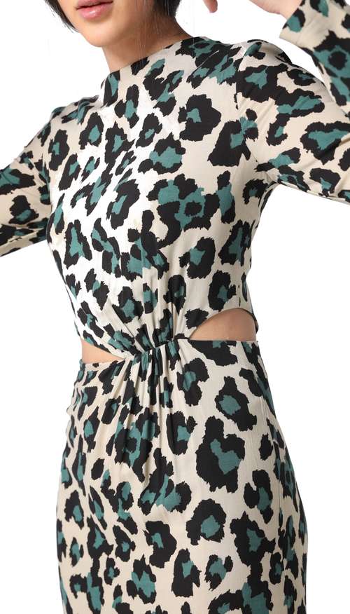 gorman leopard lemonade dress